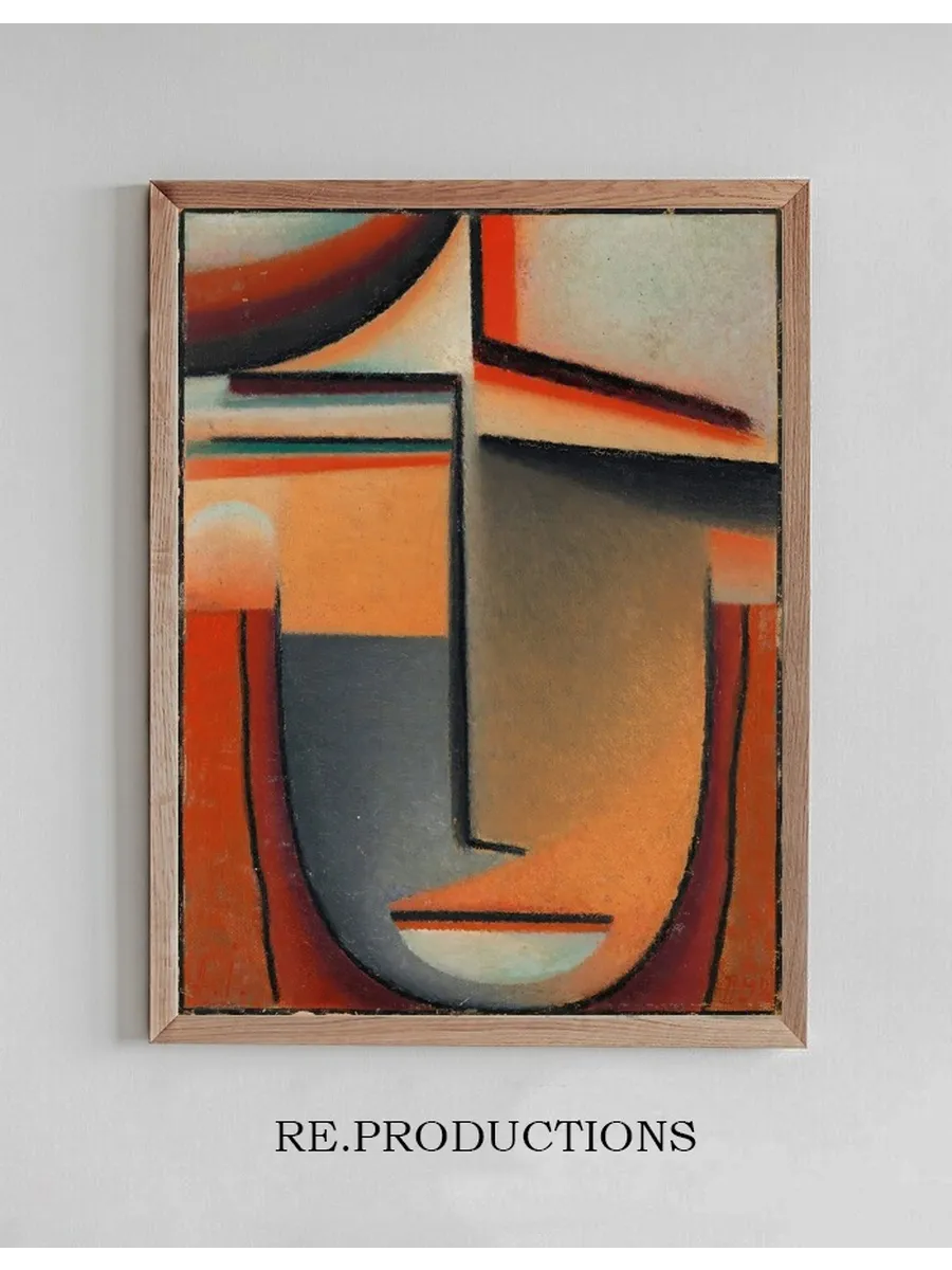 Abstract Head Tragic