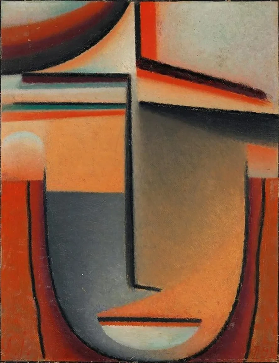 Abstract Head Tragic