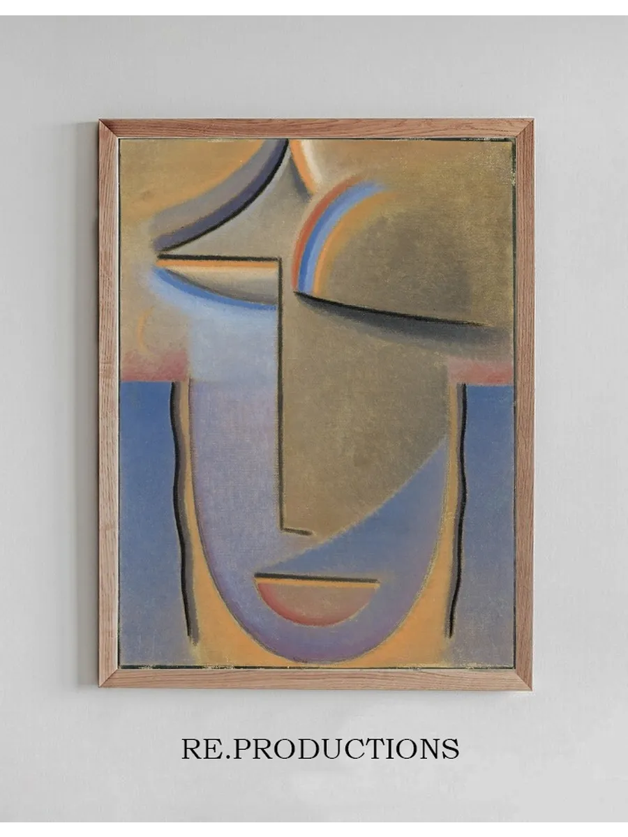Abstract Head, Evening