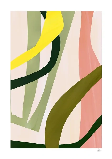 Abstract Cut Out 1 of 3