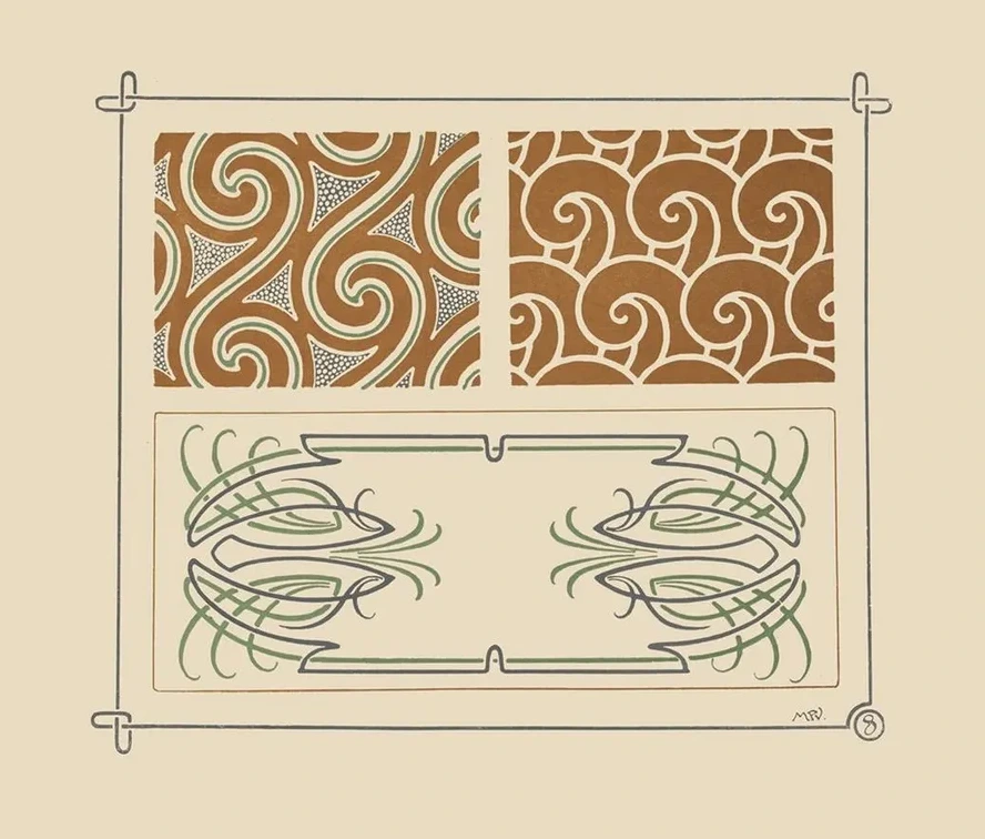 Abstract Design Based on Swirls