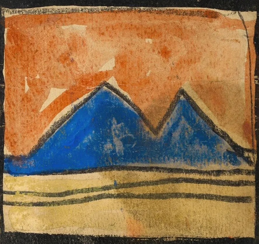 Abstrahierte Landschaft