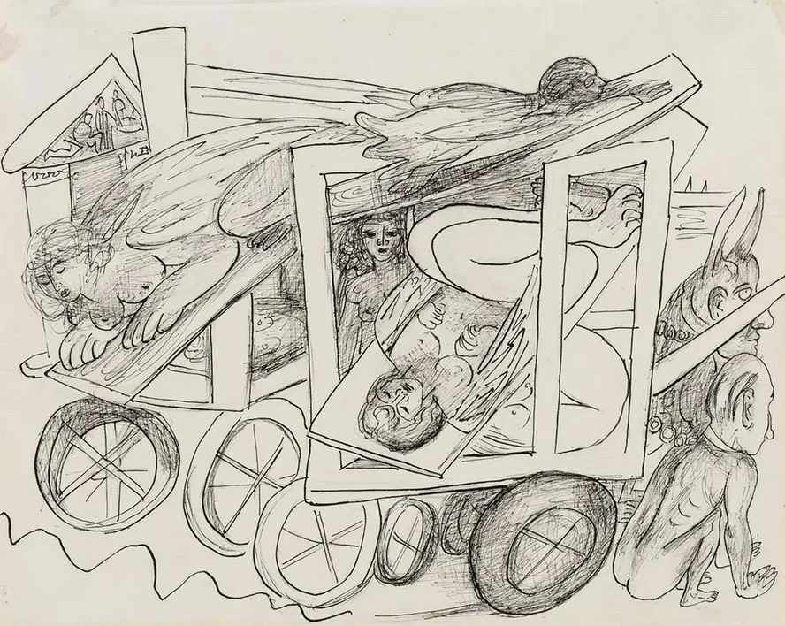 Abtransport Der Sphinxe