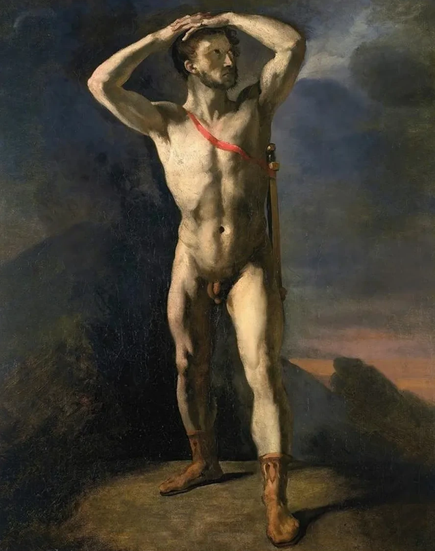 Acad Mie D Homme Nu Au Glaive