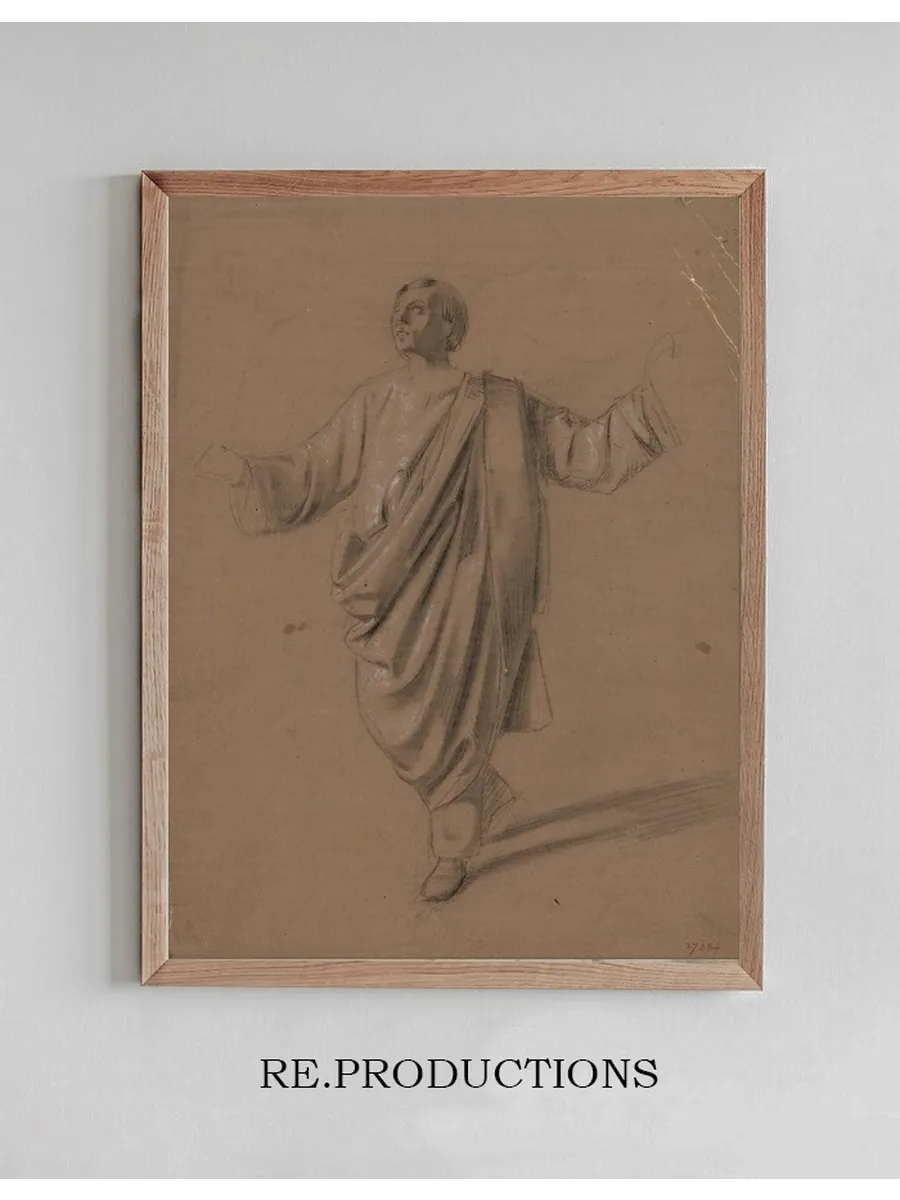 Academic Study of a Male Figure