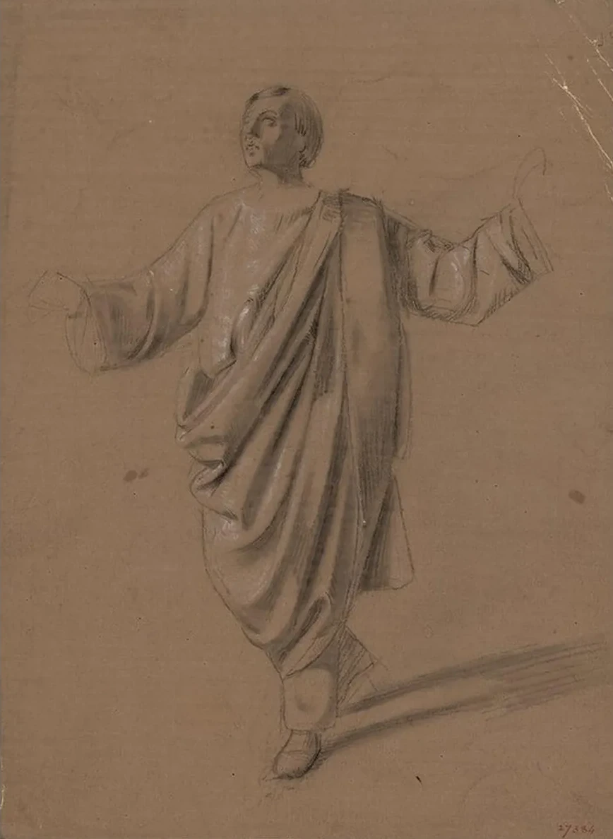 Academic Study of a Male Figure
