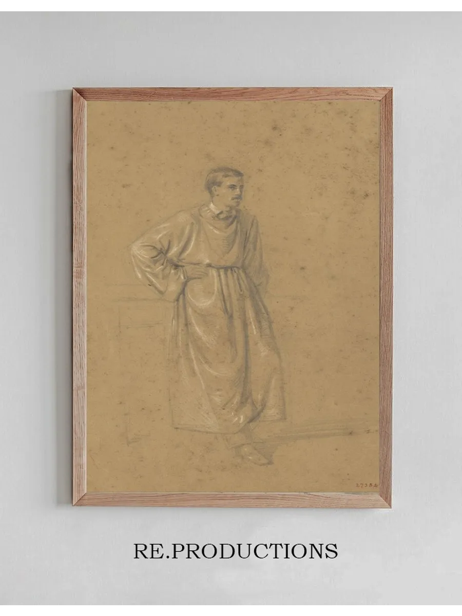 Academic Study of a Male Figure
