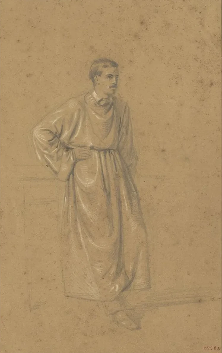 Academic Study of a Male Figure