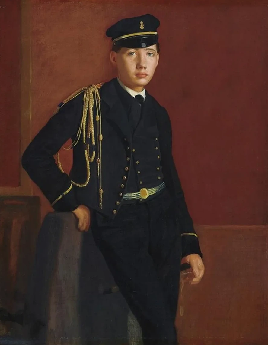 Achille De Gas in the Uniform of a Cadet