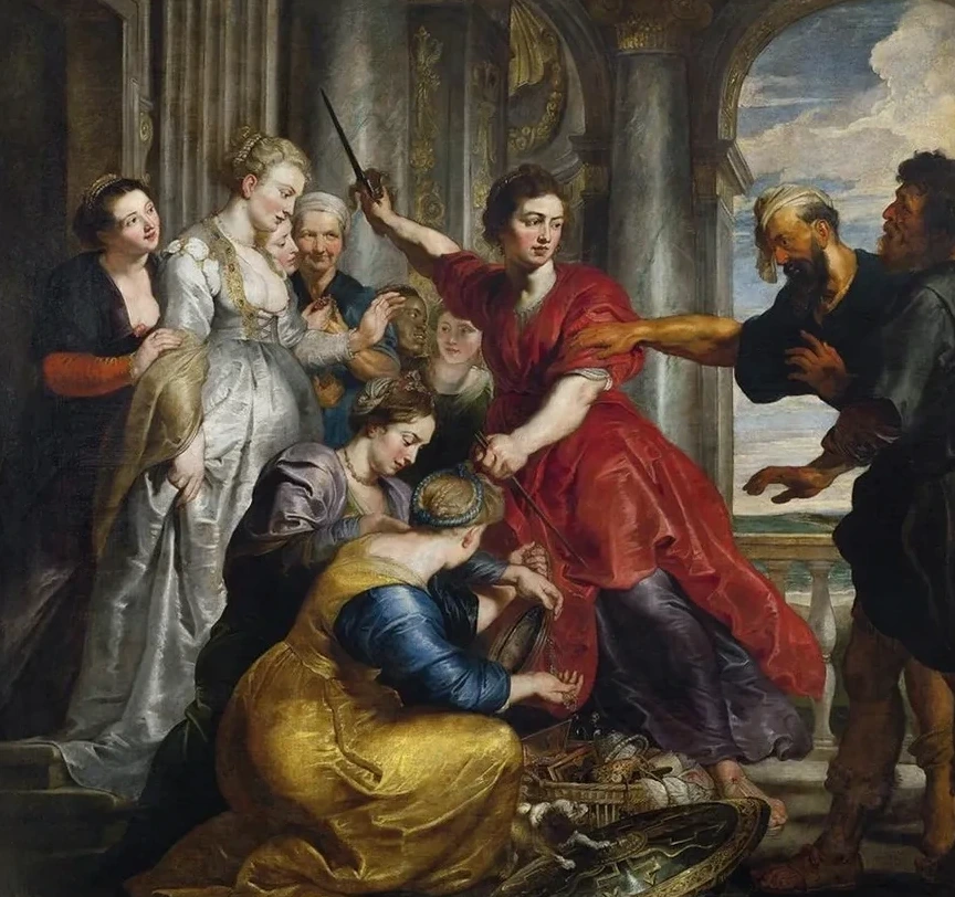 Achilles Discovered by Ulysses and Diomedes