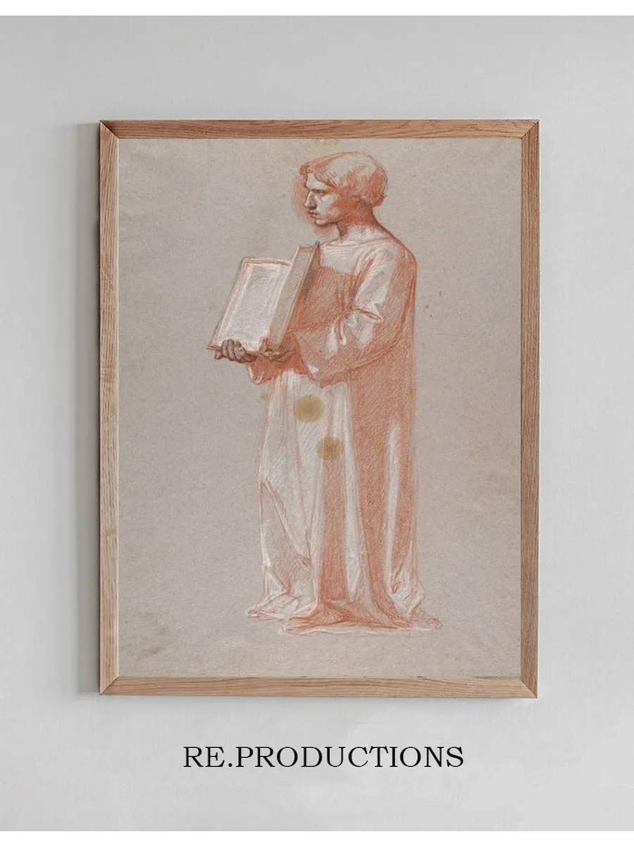 Acolyte with Open Book