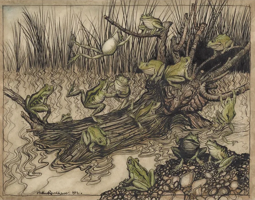 Aesop's Fables. King Log
