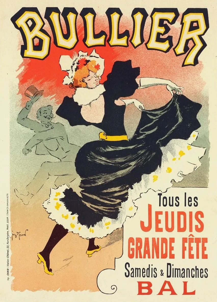 Affiche Pour Le bal Bullier