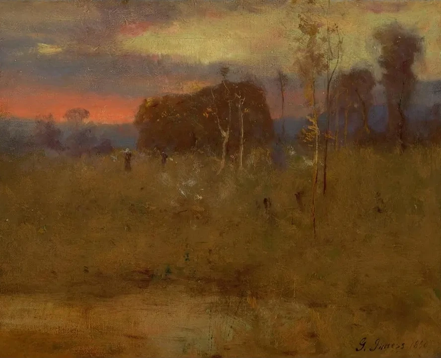 Afterglow on the Meadow