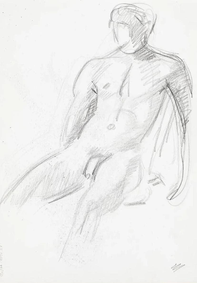 Alaston Mies, Luonnos