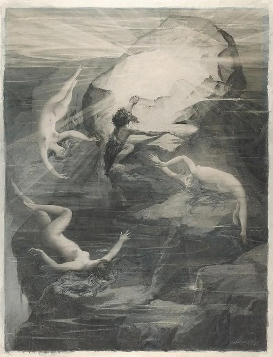 Alberich and the Rhinemaidens