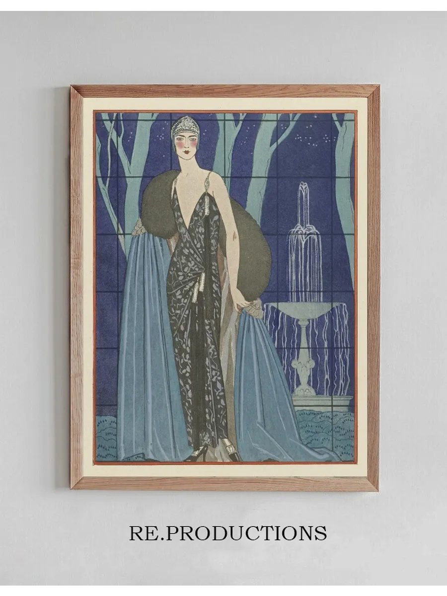 Alcyone Robe et Manteau du Soir, de Worth