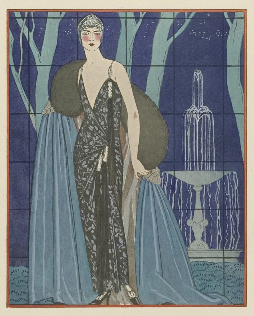 Alcyone Robe et Manteau du Soir, de Worth