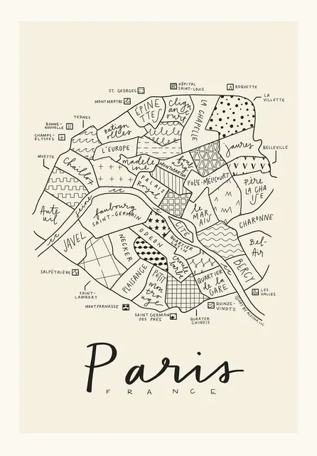 Aleisha - Neighborhood Map - Paris