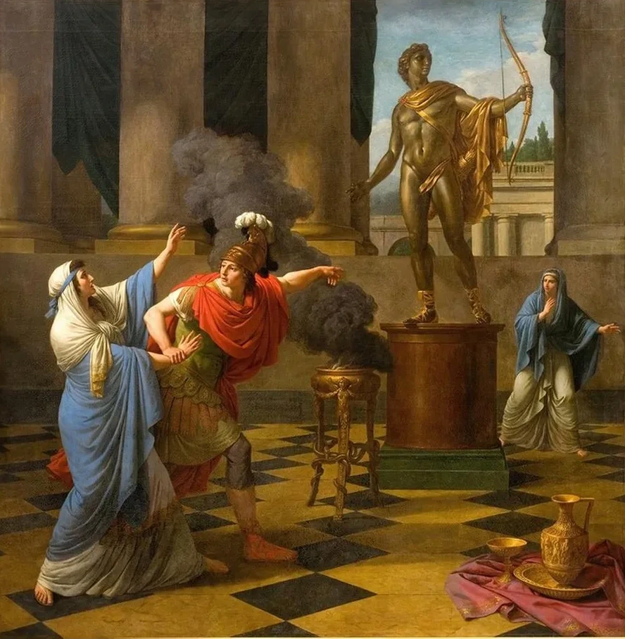 Alexander Consulting the Oracle of Apollo