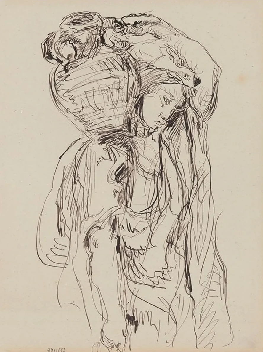 Algerian Woman with Pitcher