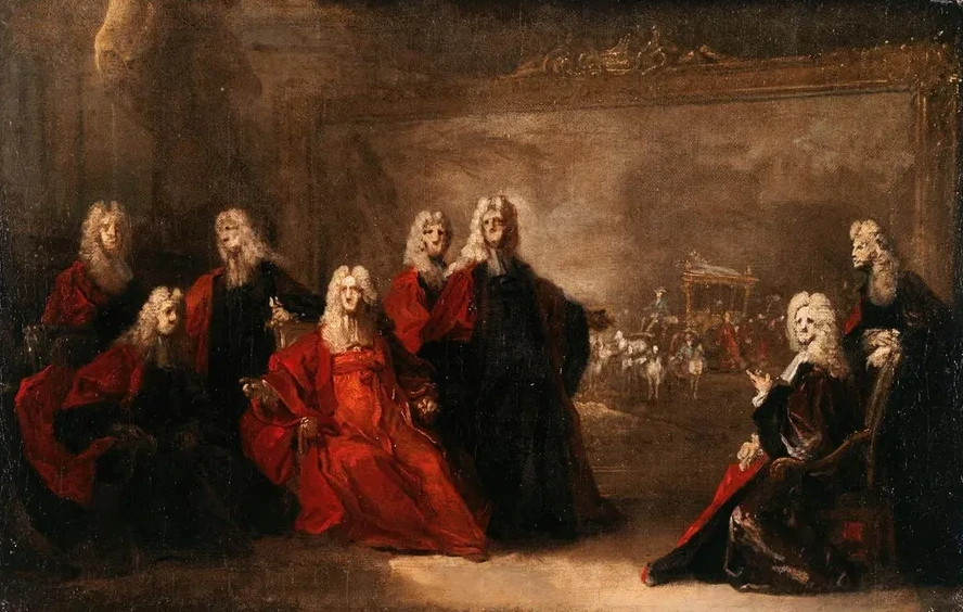 All Gorie Des Fian Ailles de Louis XV Avec L Infante Marie - Anne - Victoire D Espagne