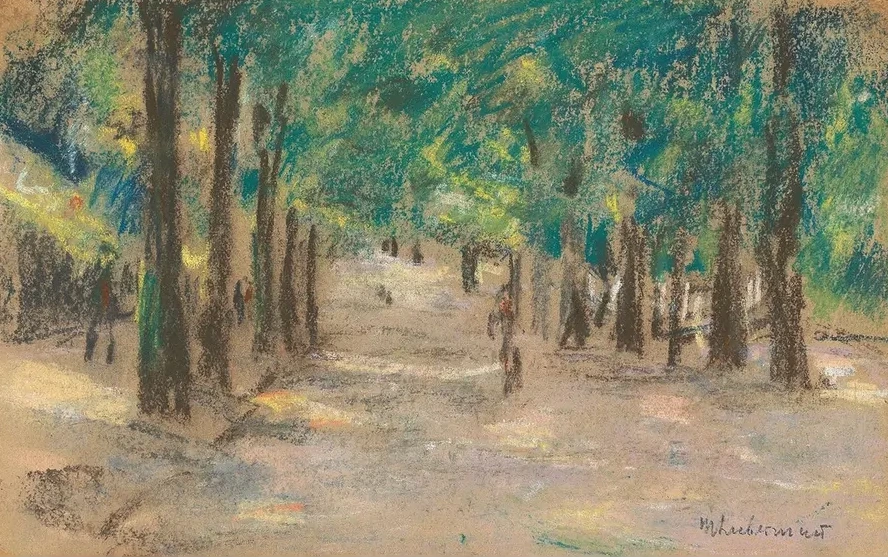 Allee (wohl in Haarlem)