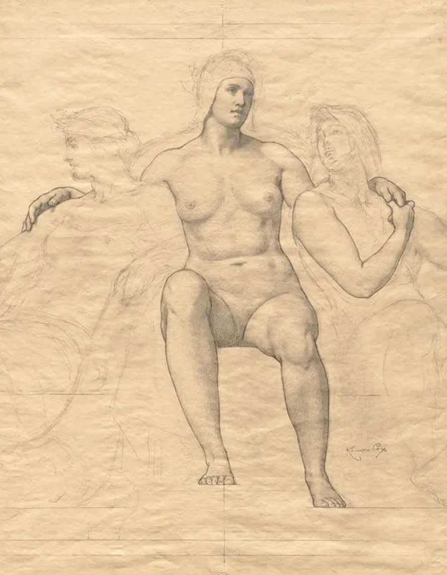 Allegorical Female Figures