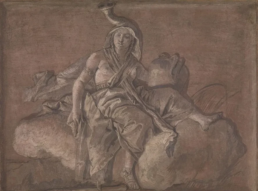 Allegorical Figure Representing Africa