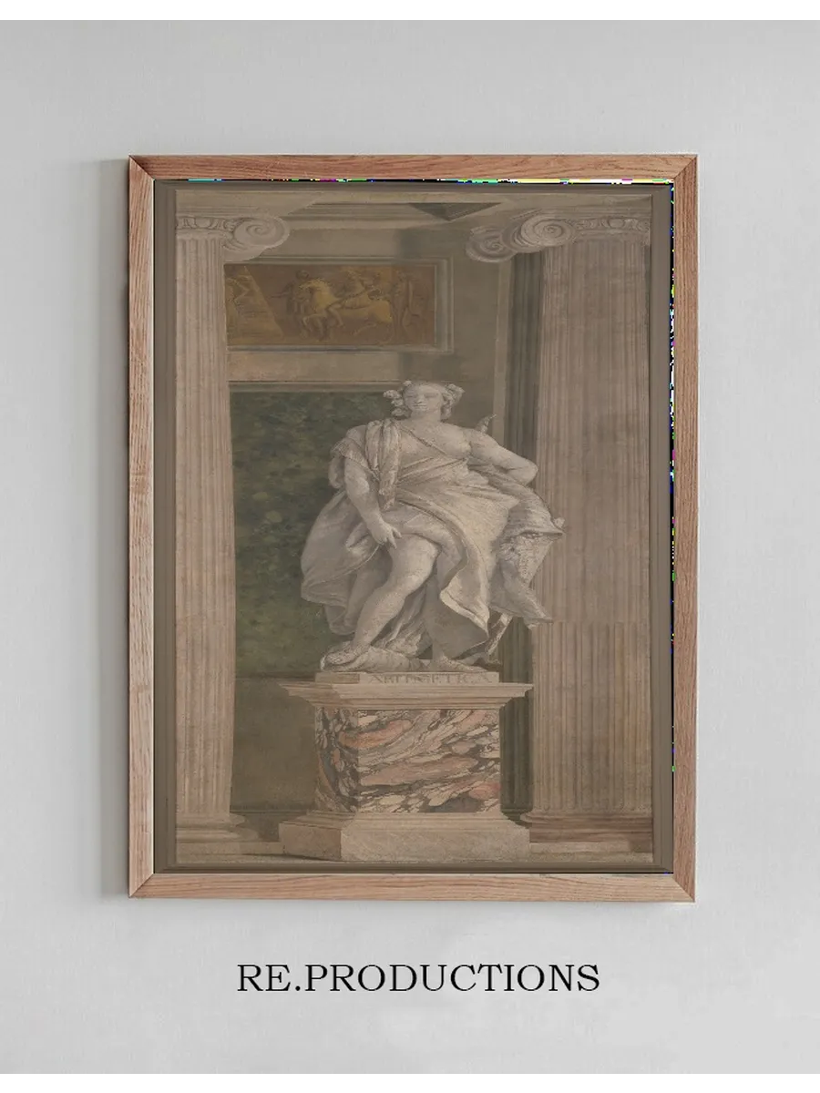 Allegorical Figure Representing Arithmetic