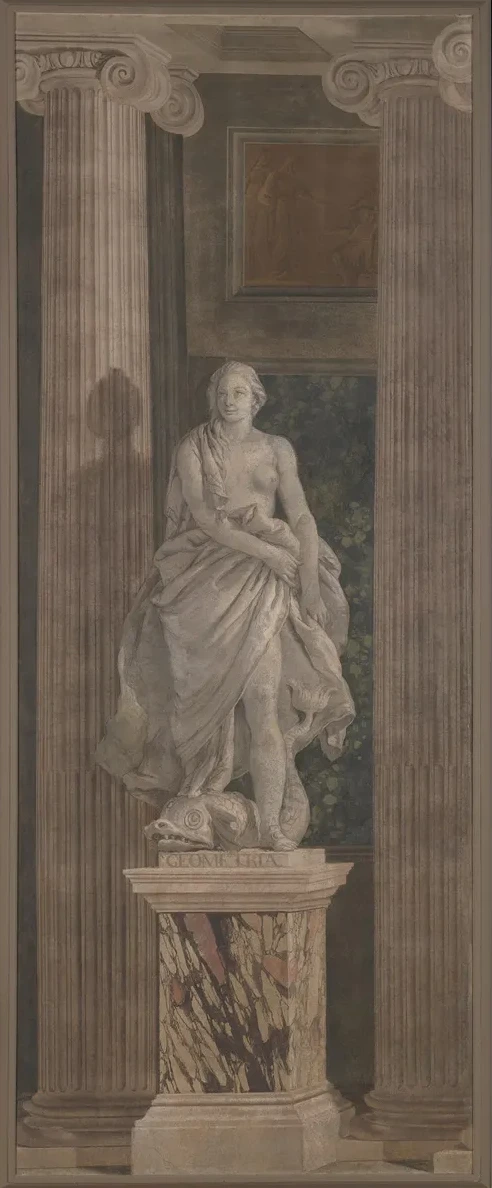 Allegorical Figure Representing Geometry