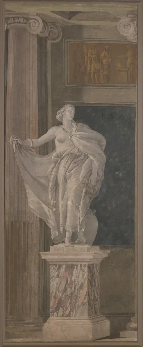 Allegorical Figure Representing Metaphysics