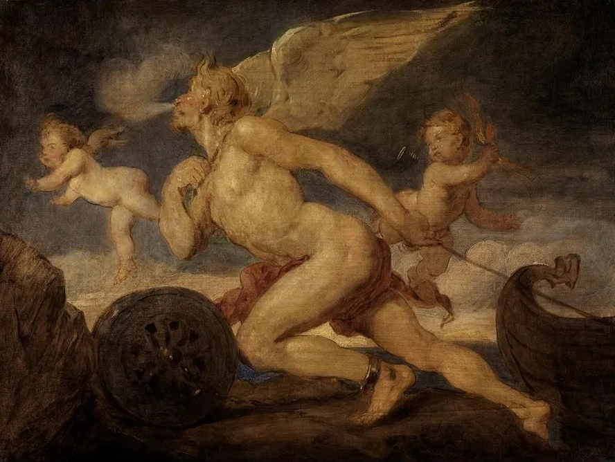 Allegorie Der Dampfkraft