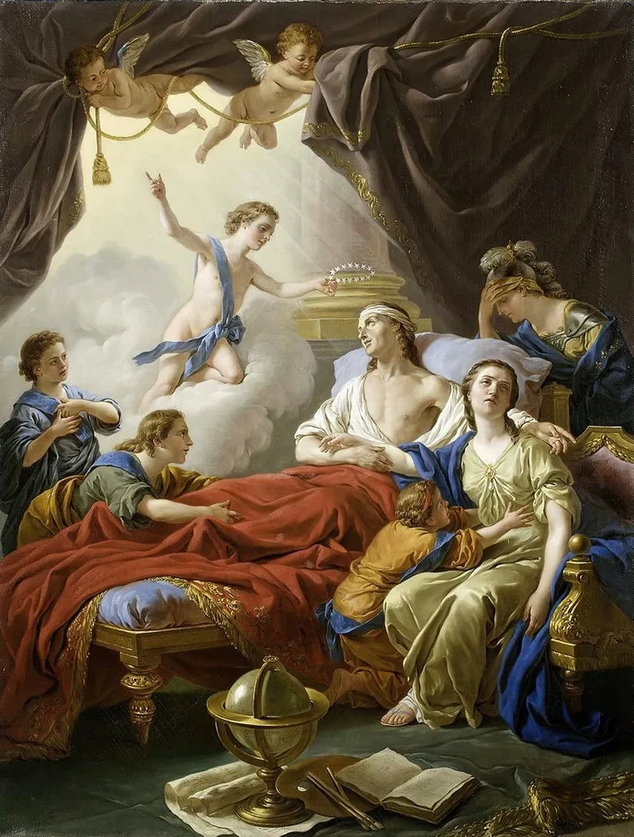 Allegory On The Death Of The Dauphin