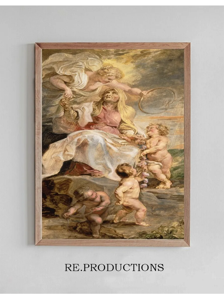 Allegory of Eternity, the Succession of the Popes