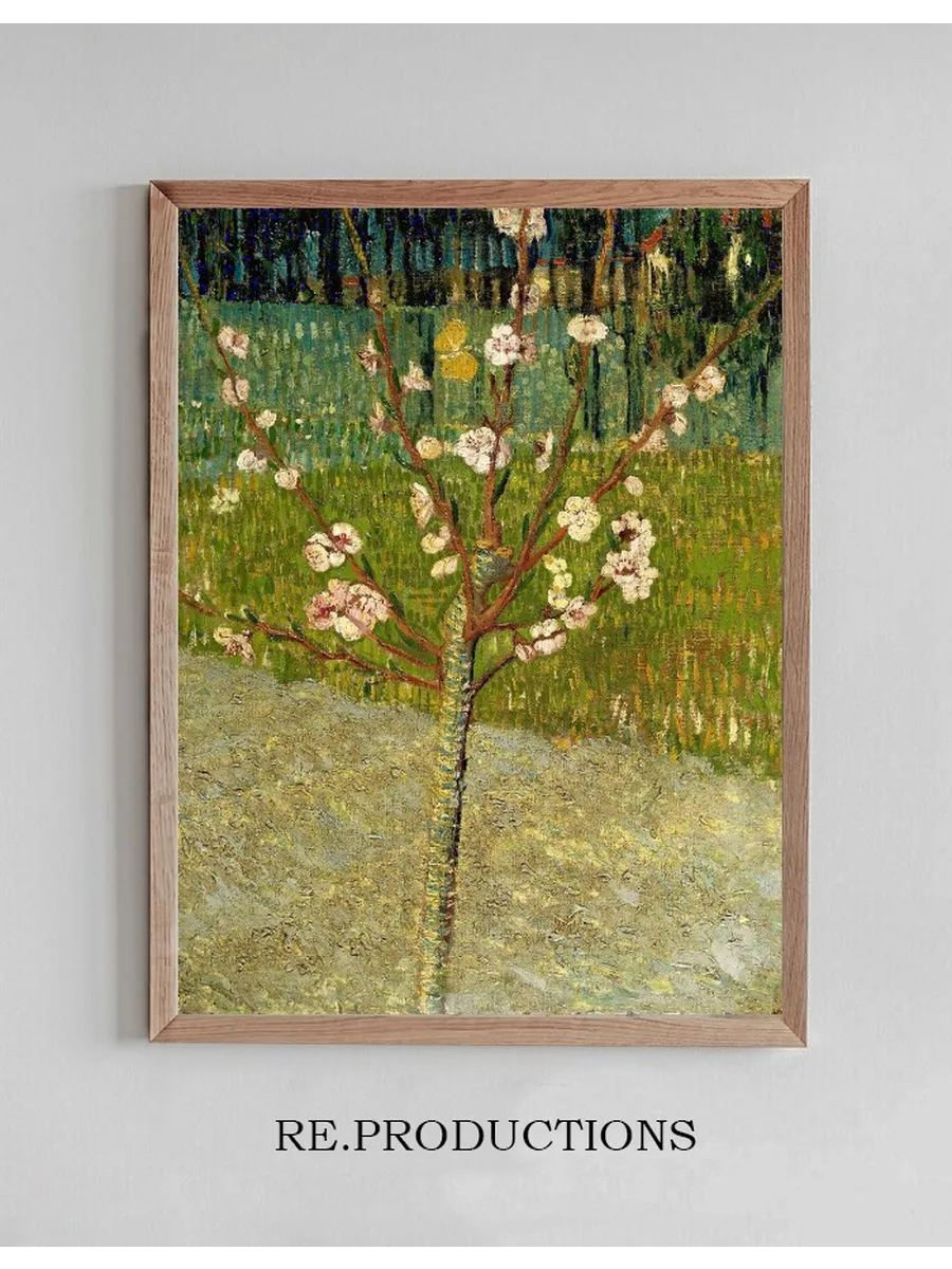 Almond Tree in Blossom