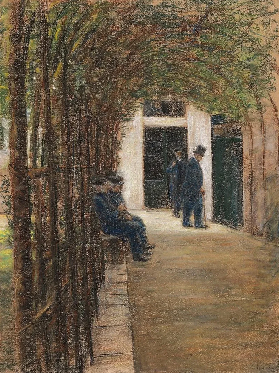Altm Nnerhaus in Amsterdam (garten IM Brentanostift in Amsterdam)