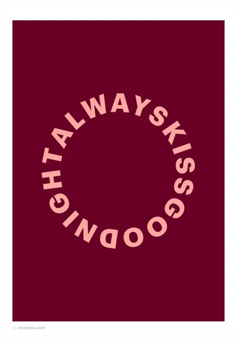 Always Kiss Godnight, red
