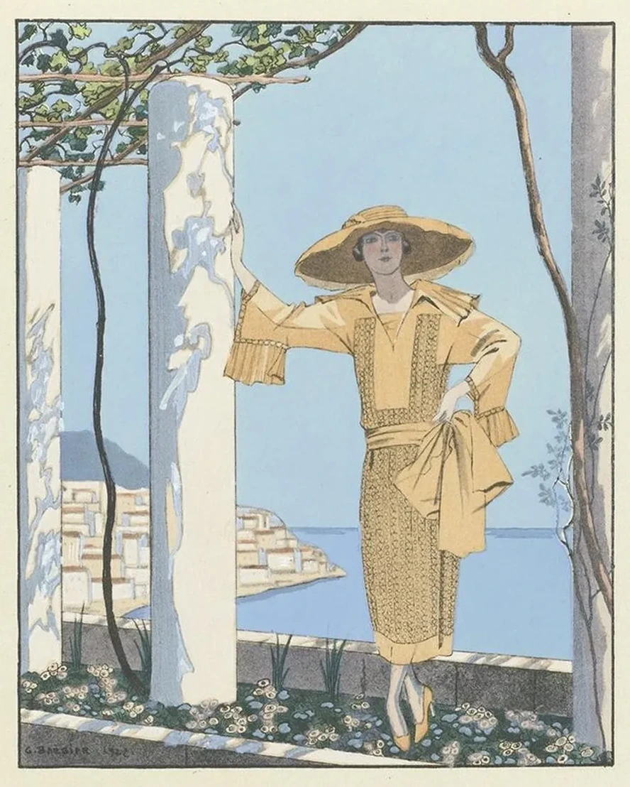 Amalfi. Robe, de Worth