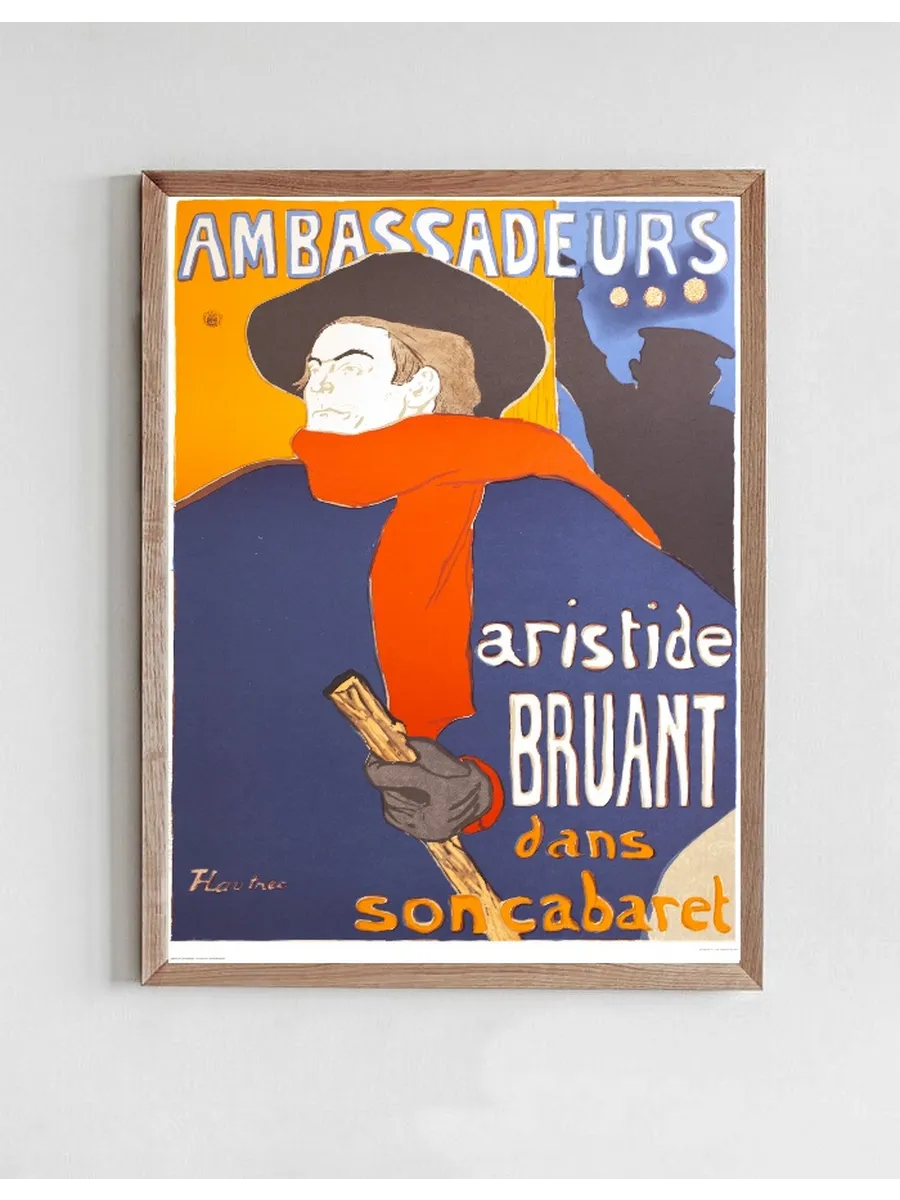 Ambassadeurs Aristide Bruant Dans Son Cabaret