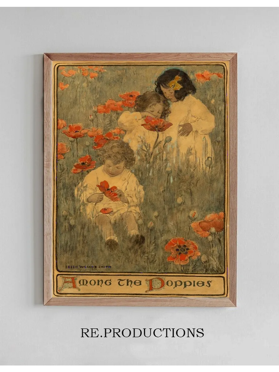 Among the Poppies, The Child in a Garden