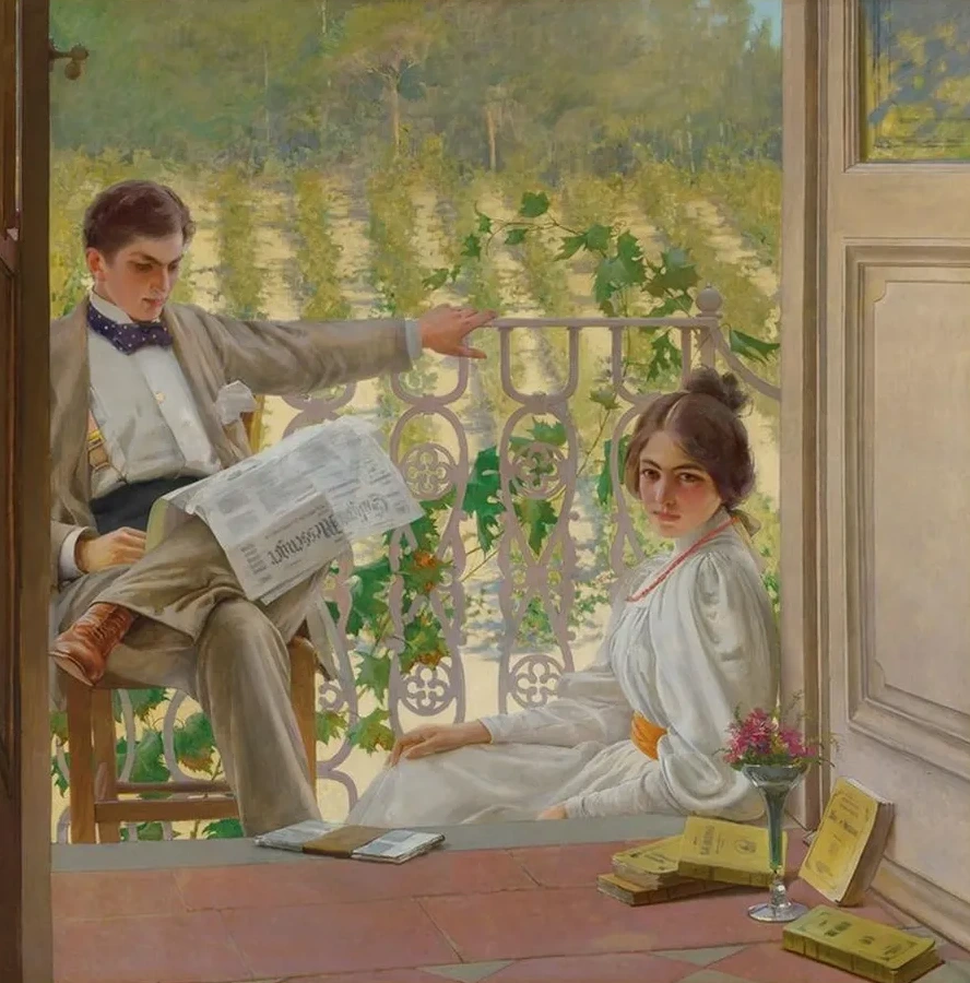 An Afternoon on the Porch