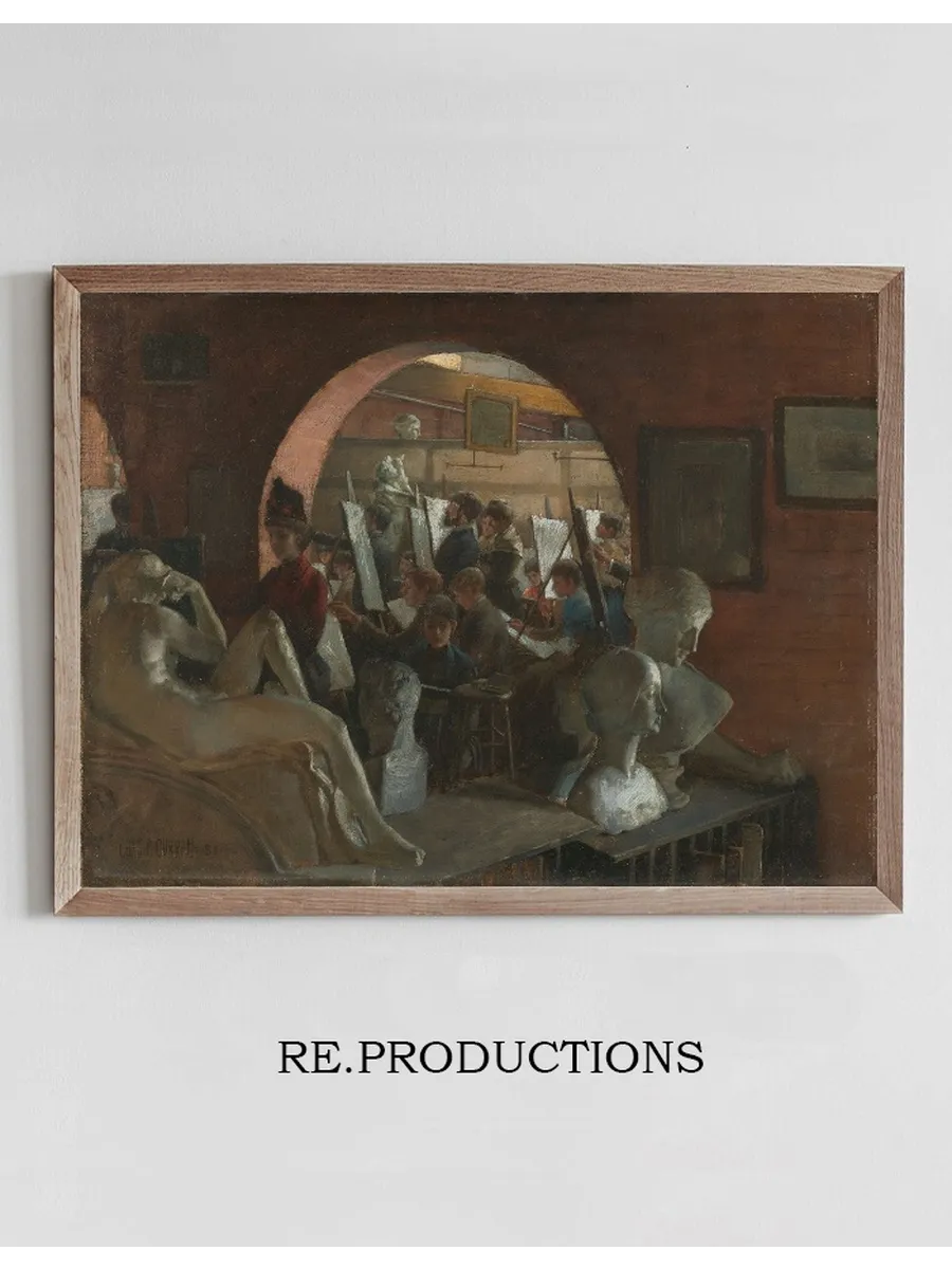 An Alcove in the Art Students League
