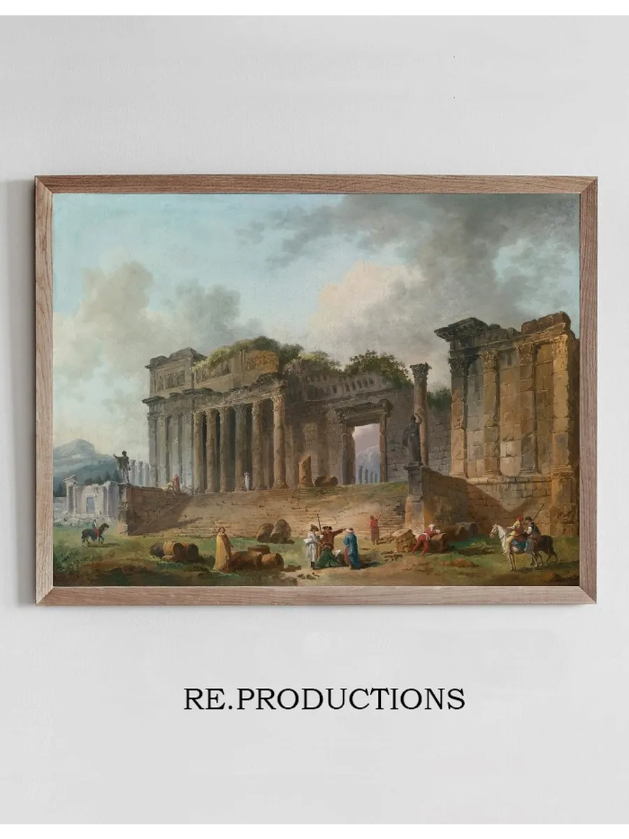 An Architectural Capriccio With An Artist Sketching In The Foreground