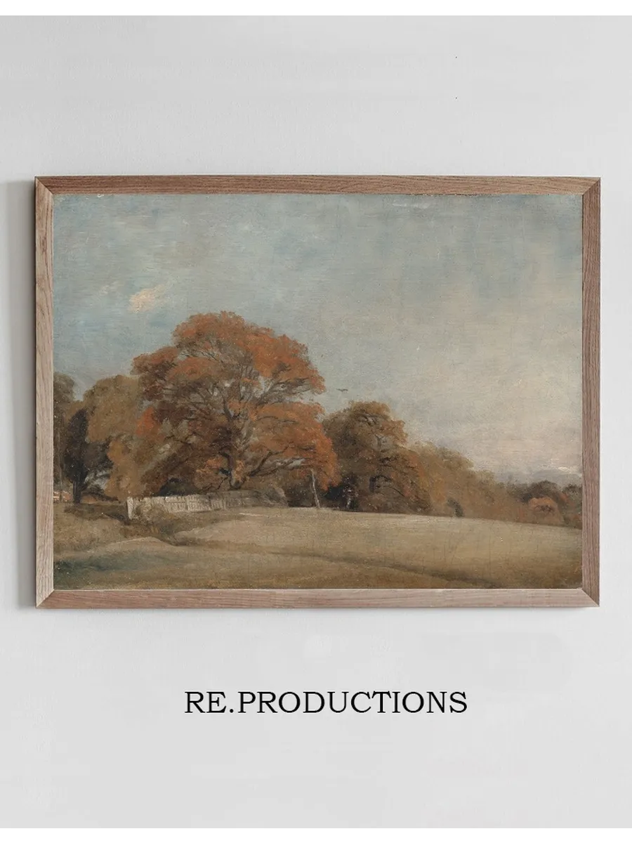 An Autumnal Landscape at East Bergholt