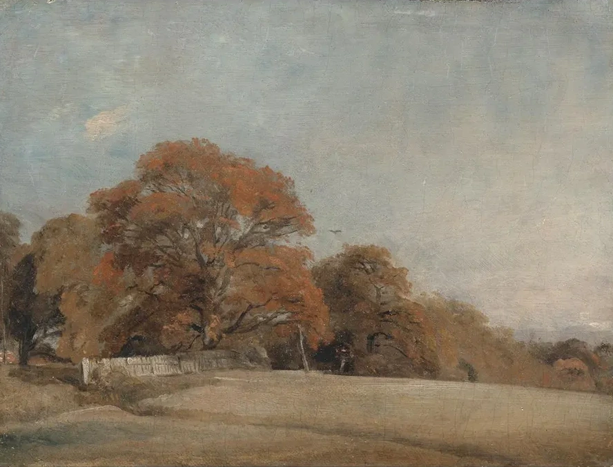 An Autumnal Landscape at East Bergholt
