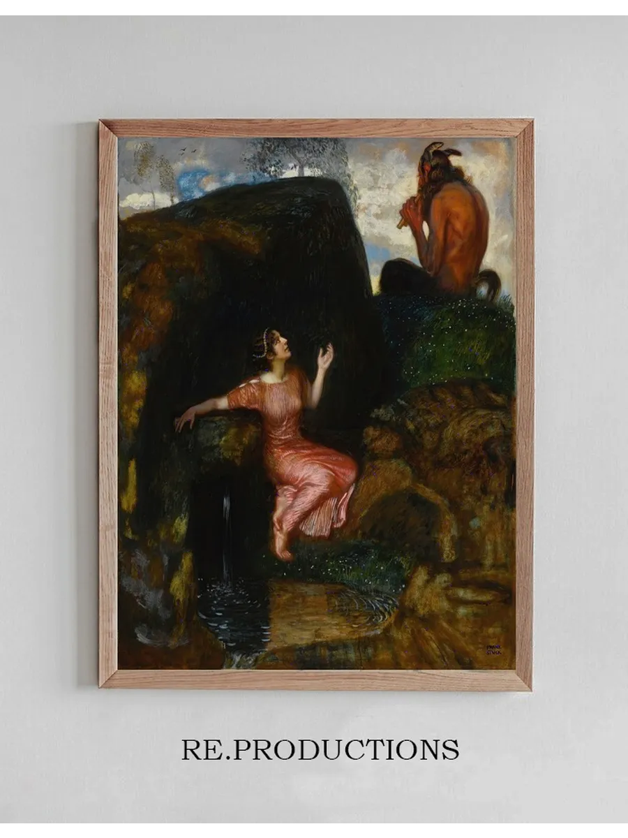 An Der Quelle (Lauschende Nymphe)