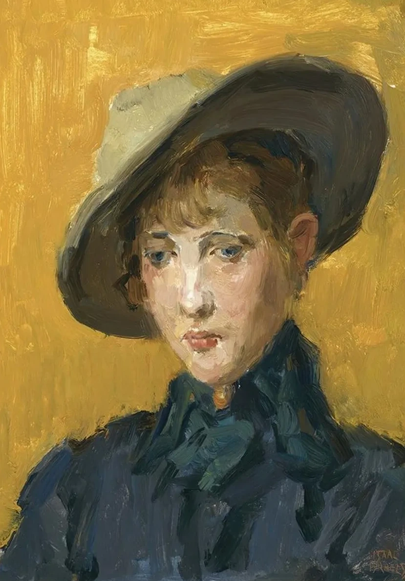 An Elegant Girl In A Hat