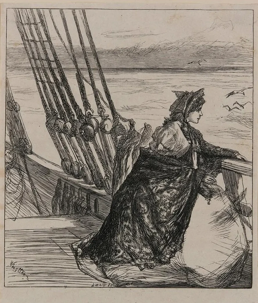 An Illustration to The Major's Daughter