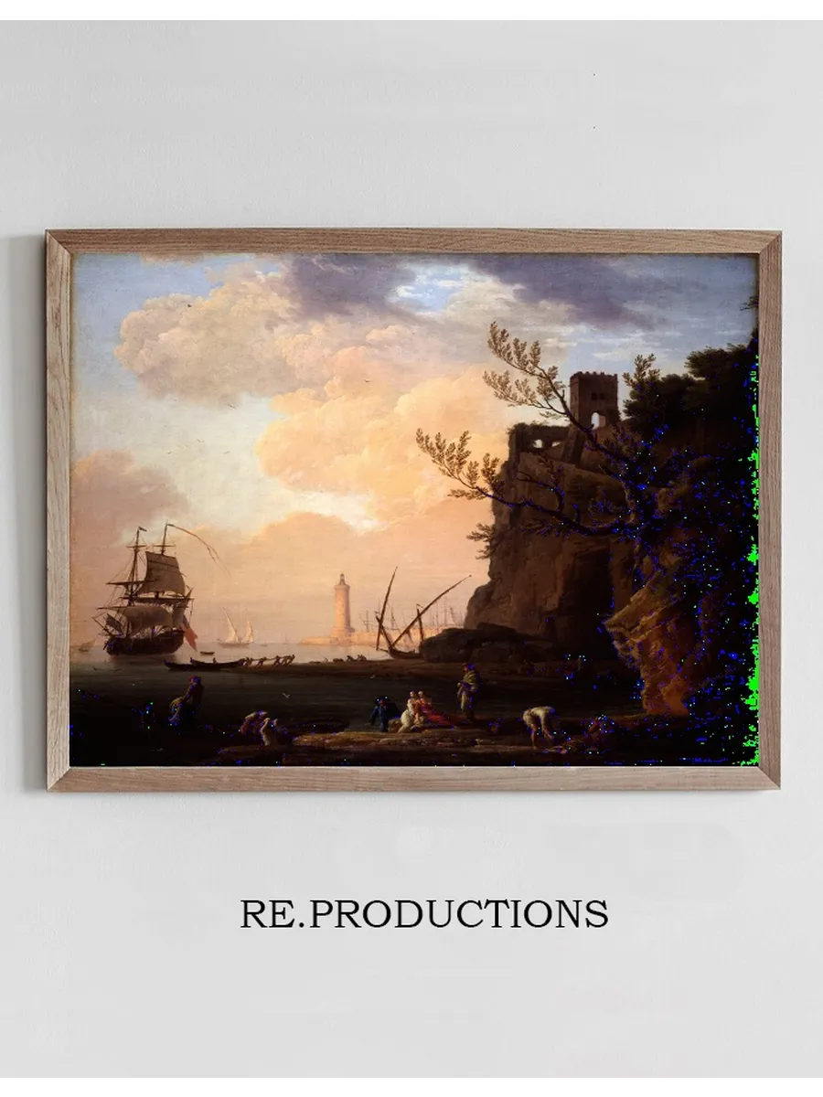 An Italianate Harbour Scene